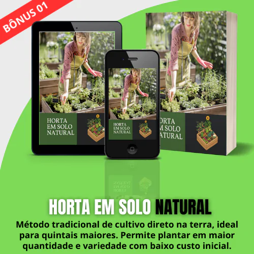 Bônus Horta em Solo Natural